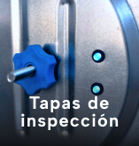 Tapas de inspección